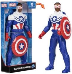 Hasbro Bosszúállók Marvel Amerika kapitánya kék-fehér figura 24 cm (F6936-E5556) - liliputjatek