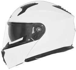 NOX Casca de motocicleta rabatabila NOX N968 alb perlat (AIM140-2255)