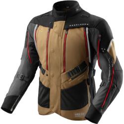 Rebelhorn Geaca moto Rebelhorn Hardy 3.0 bej-gri-rosu (PBRB-HARDY-3.0-TJ-36)