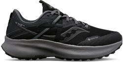 Saucony Ride 15 TR GTX Black/Charcoal Férfi futócipő UK 8 Férfi futócipő