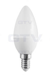 GTV LED lámpa gyertya E14 3 Watt meleg fehér (GTV-LD-SMGC30B-30)