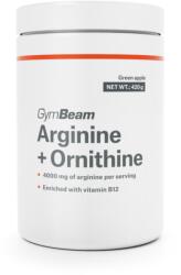 GymBeam Arginină + Ornitină 420 g măr verde