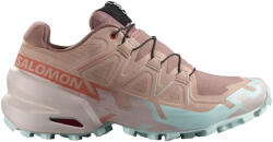 Salomon Speedcross 6 Mahogany Rose/Hushed Violet/Iced Aqua Női futócipő UK 7, 5