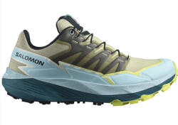 Salomon THUNDERCROSS W Alfalfa/TanagerTurquoise/Sunny Lime Női futócipő UK 5