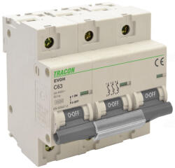 TRACON 3C 100A 10kA Tracon EVOH3100 nagyáramú kismegszakító (H3100)