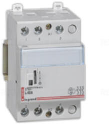 Legrand Leg. 412556 CX3 moduláris kontaktor 63A 230V 4Z - karral (412556)