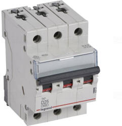 Legrand Kismegszakító 3D 25A 6kA TX3 403757 Legrand (403757)