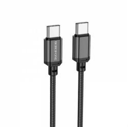 BOROFONE Bx87 Sharp Usb Type-c / Type-c 60w Kábel 2 Méter Fekete