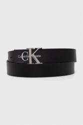 Calvin Klein Jeans Calvin Klein bőr öv fekete, női - fekete 85