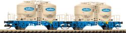 Piko 47682 Cementszállító silókocsi készlet, Ucs, Soda, DB AG V (4015615476825)