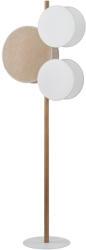 TK Lighting Pulse 3xE27 állólámpa fehér/barna TK Lighting (ELM 5960)