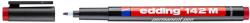 edding Marker permanent OHP, varf 1 mm, rosu, EDDING 142 M (ED1422)
