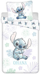 Lilo és Stitch Disney Lilo és Stitch, A csillagkutya Ohana White ágyneműhuzat 140×200cm, 70×90 cm