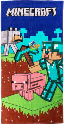 Minecraft Diamond Armor fürdőlepedő, strand törölköző 70x140cm - lord