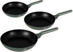 Berlinger Haus Set 3 tigai Green Matte Berlinger Haus BH 8206, antiaderente, verzi
