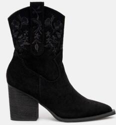 Answear. LAB cowboy csizma fekete, női, magassarkú - fekete Női 41 - answear - 13 990 Ft