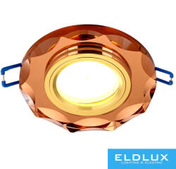 ELDLUX MIRROR süllyesztett lámpatest GU10 arany (D0701BR) - moretti