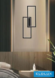 UNIVERSO Fali lámpa 32W 2560lm CCT 250x600x50mm IP20 fekete (AQ25-N3C)
