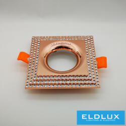 ELDLUX MONA süllyesztett lámpatest GU10 rózsgold (D516124)