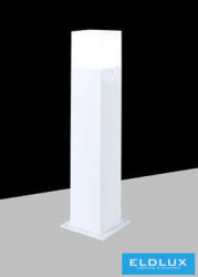 ELDLUX kürtéri kerti lámpa 1xE27 max. 60w IP44 fehér 78x78x440mm 5év (B440-B)