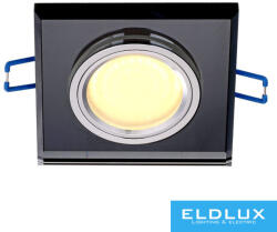 ELDLUX MIRROR süllyesztett lámpatest GU10 fekete (D303123) - moretti