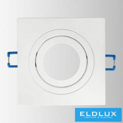 ELDLUX Süllyesztett spot lámpatest 1*MR16 fehér 92x92x29mm/∅80mm (P10-B)