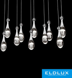ELDLUX MEDÚZA függeszték 10×5W NW króm (YS846-10C)