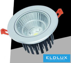 ELDLUX LED süllyestett lámpa 20w 1800lm 6500K 24° IP20 alumínium 140x78mm/120mm (P-120F)