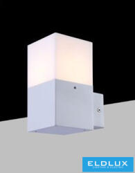 ELDLUX kürtéri fali lámpa 1xE27 max. 13w IP44 fehér 110x78x160mm 5év (B160-B) - moretti
