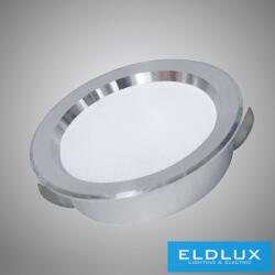 ELDLUX mini spot lámpatest 3w 6500K 240lm 120° IP20 ∅70×19mm ezüst (P-60-AF) - moretti