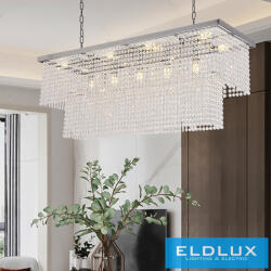 ELDLUX ELDALIZ kristály üveg csillár L1000 E14×13 (OMD6002-L100)