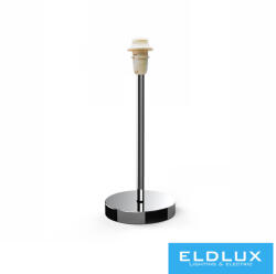 ELDLUX Króm kör alap asztali lámpatest E14 (2100KR)