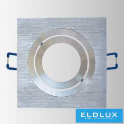 ELDLUX Süllyesztett spot lámpatest 1*MR16 króm 92x92x29mm/∅80mm (P3-A) - moretti