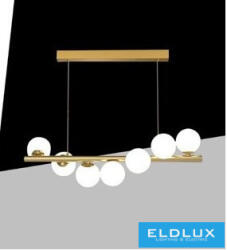 UNIVERSO Függeszték 7xG9 max. 10w 1060x160x1000mm IP20 Óarany 5év (A06) - moretti