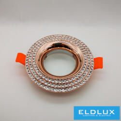 ELDLUX MONA süllyesztett lámpatest GU10 rózsgold (D516224) - moretti