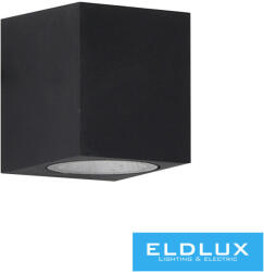 ELDLUX fali lámpa 1×GU10 IP65 68×80×80mm fekete (ES54-N)