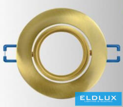 ELDLUX Süllyesztett spot lámpatest 1xMR16 arany ∅90x20mm/∅75mm (P12-O)