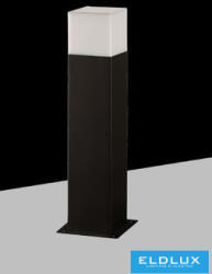 ELDLUX Kültéri kerti lámpa 1xE27 max. 60w IP44 fekete 78x78x440mm 5év (B440-N)