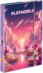 KARTON P+P A5 Playworld Girl füzettartó box (6-52125)