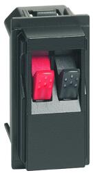 Legrand Priza difuzor 1M negru, Living Now (KG4294)