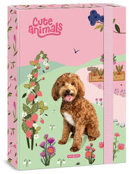 Ars Una Füzetbox ARS UNA A/4 Cute Animals-Doggie (50854585) - papir-bolt