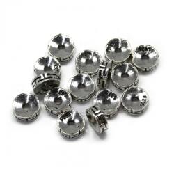  Margele Argint 925 Rondele Longevitate 3 x 8 mm - 1 Buc