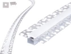 INNY Set: Profil aluminiu flexibil FLEX Single pentru benzi LED - Argintiu brut - 2m (PROFIL_LEXGK_1LED)