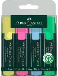 Faber-Castell Szövegkiemelő készlet utántölthető 1548 4 db-os Faber-Castell (154804)