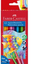 Faber-Castell Színes ceruza akvarell készlet halas 12 db Faber-Castell (114413)