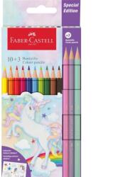 Faber-Castell Színes ceruza készlet Faber-Castell unikornis 10 db + 3 pasztell szín (111219)