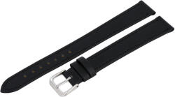 Karóra szíj, fekete színű szíj, mérete 85+125 mm / 16 mm XL (6290-6)