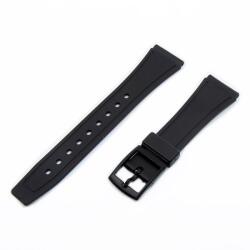  Műanyag szíj, fekete, 20 mm (rugósfüles) (9425-3)