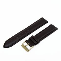  Minőségi bőrszíj, sötétbarna, 75+115/20 mm (6486-0)