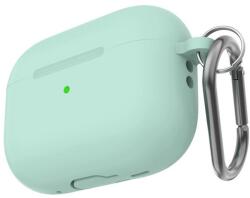 Phoner Simple Apple Airpods Pro 2 szilikon tok, csuklópánttal, menta - domshop